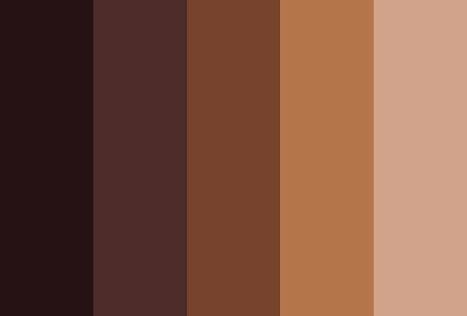 Brown Color Palettes 