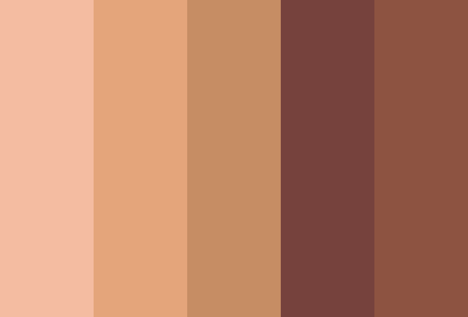 Skin Color Palettes - Colordesigner